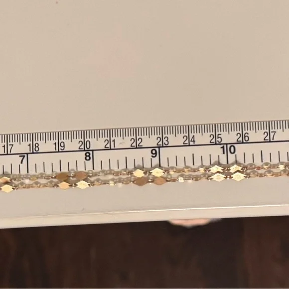 Lana 14k Gold Double Strand Necklace - Picture 4 of 9